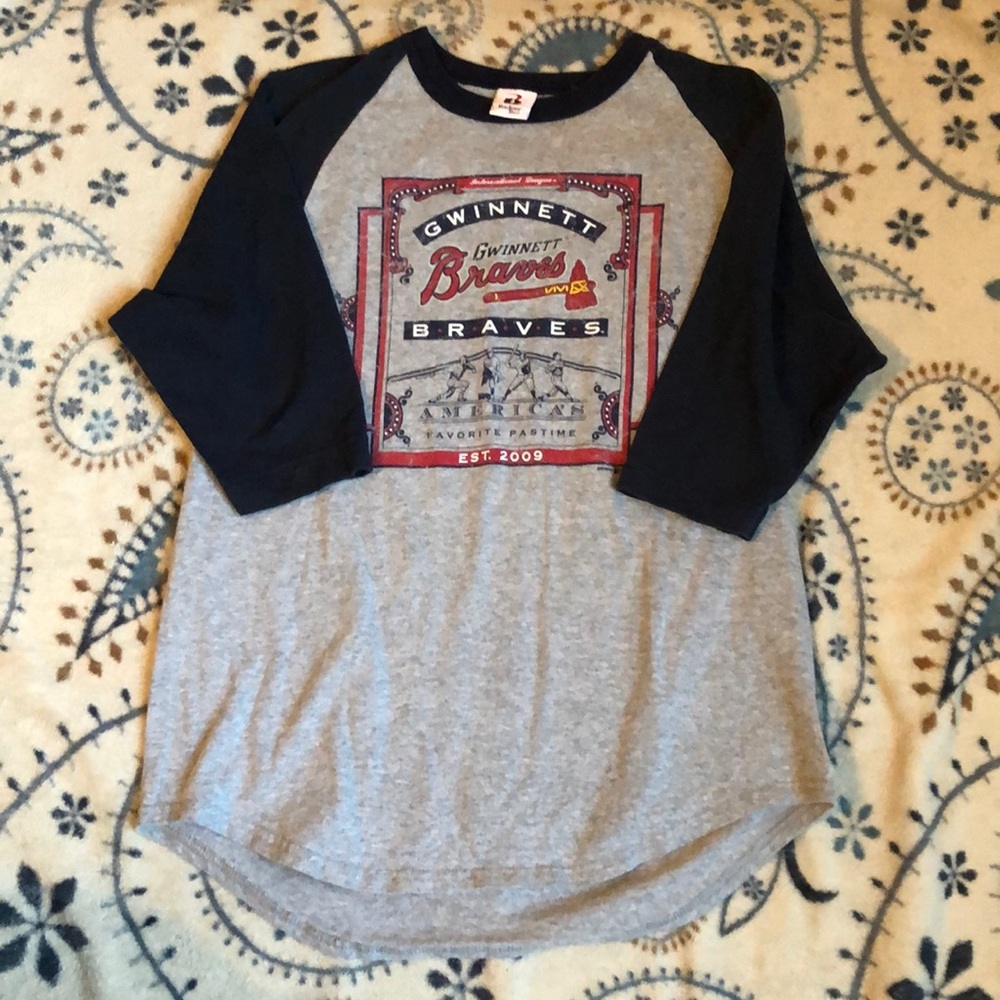 Braves baseball tee